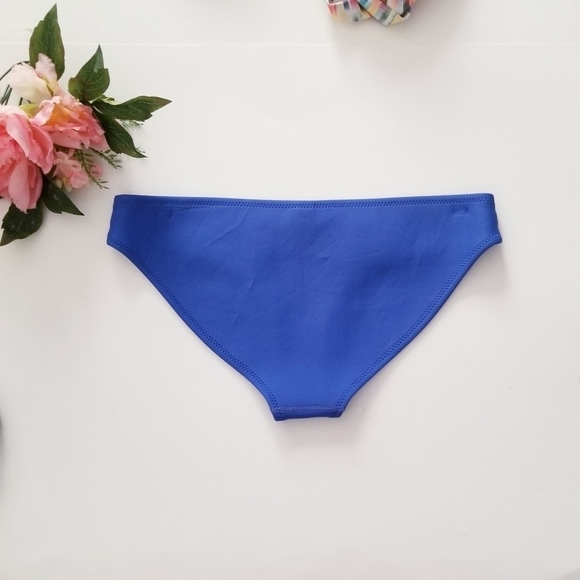 TRIANGL Blue Neoprene Swimsuit Bottom + Victoria's Secret Apollo Tops - Picture 7 of 13